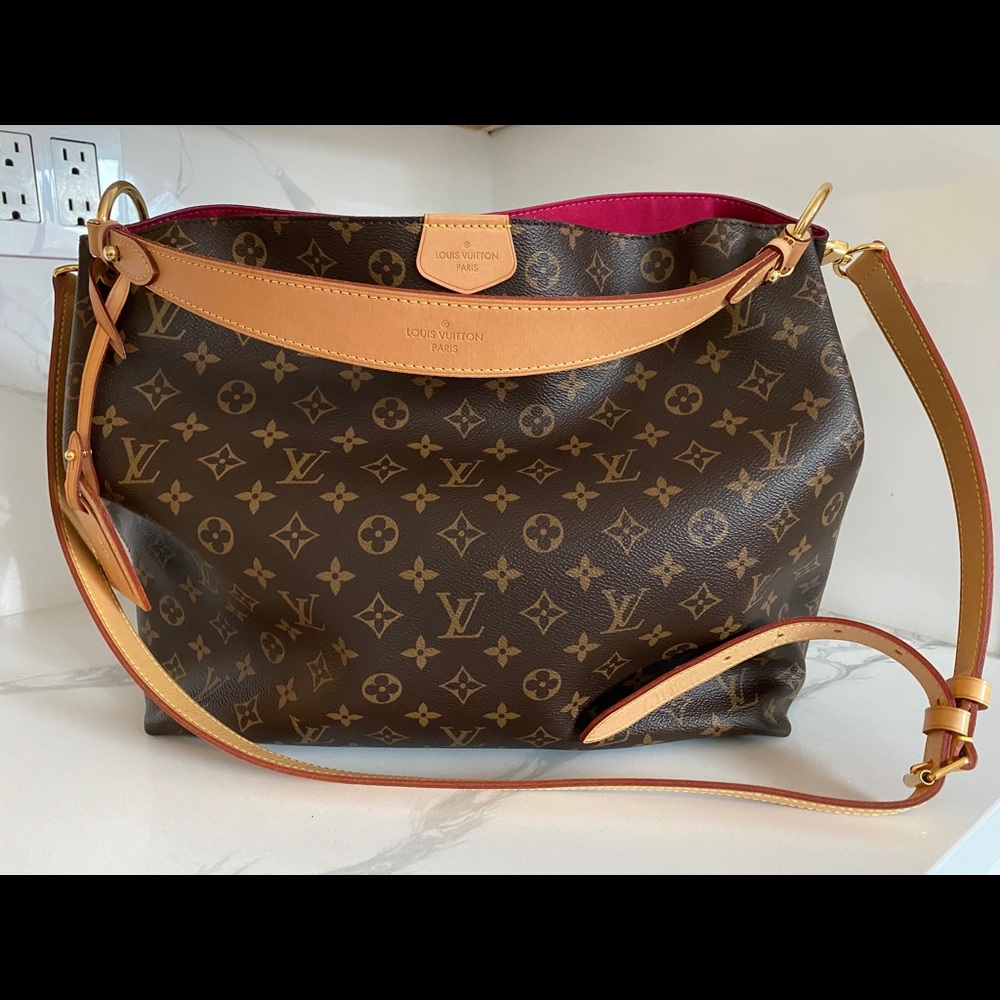 Louis Vuitton Graceful MM Pivoine